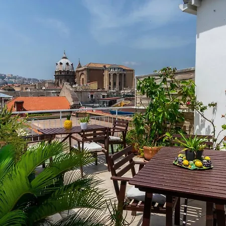 Naples From Top Terrace Apartment * Napels